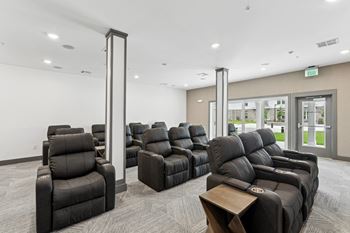 Cinema room at The Leo Myrtle Beach, Myrtle Beach, SC